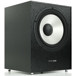 Subwoofer PYLON AUDIO Pearl Sub Czarne szczotkowane aluminium