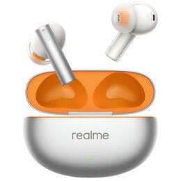 Słuchawki dokanałowe REALME Buds Air 6 ANC Wodoodporne Srebrny