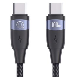 Kabel USB-C - USB-C USAMS US-SJ632 100W 1.2 m Czarny