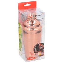 Shaker ALPINA 1060637 Różowe złoto (550 ml)