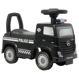 Jeździk MILLY MALLY Mercedes-Benz Actros Police Czarny