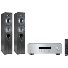 Zestaw stereo YAMAHA R-S202D + INDIANA LINE Tesi 561 Czarny