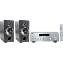 Zestaw stereo YAMAHA MusicCast R-N600A + INDIANA LINE Tesi 261 Czarny