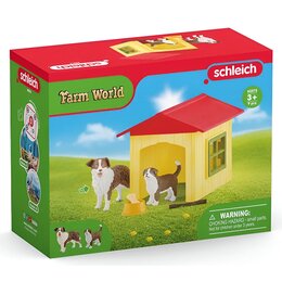 Zestaw figurek SCHLEICH Przytulna buda dla psa 42573