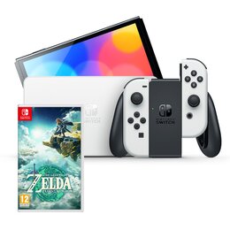 Konsola NINTENDO Switch Oled Biała + The Legend of Zelda: Tears of the Kingdom Gra NINTENDO SWITCH