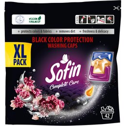 Kapsułki do prania SOFIN Complete Care Black Color Protection 42 szt.