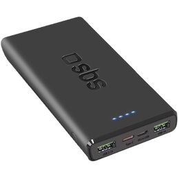 Powerbank SBS 10000mAh 20W Power Delivery TTBB10000FASTPD20K Czarny