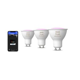 Inteligentna żarówka LED PHILIPS HUE White and color Ambiance GU10 (3 szt.)