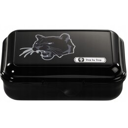 Lunch Box STEP BY STEP Wild Cat Czarny