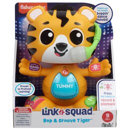 Zabawka interaktywna FISHER PRICE Link Squad Tygrysek Taniec i nauka HYL33