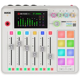 Kontroler do produkcji muzycznej i podcastów RODE Caster Pro II Biały