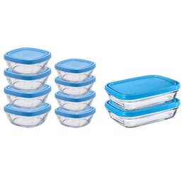 Zestaw pojemników DURALEX Freshbox Baby 10szt