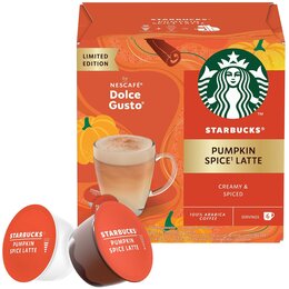 Kapsułki NESCAFE STARBUCKS Pumpkin Spice Latte do ekspresu Nescafe Dolce Gusto