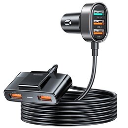Ładowarka samochodowa JOYROOM JR-CL03 Pro 45W Czarny