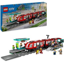 LEGO 60423 City Tramwaj miejski ze stacją
