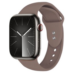 Pasek CRONG Liquid do Apple Watch (44/45/46/49mm) Brązowy