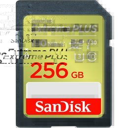Karta pamięci SANDISK Extreme Plus SDXC 256GB