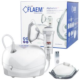 Inhalator nebulizator pneumatyczno-tłokowy FLAEM RF9 New Alphaneb 4.0