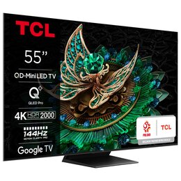 Telewizor TCL 55MQLED85 55" MINILED 4K 144Hz Google TV Dolby Vision Dolby Atmos HDMI 2.1