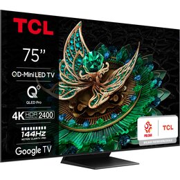 Telewizor TCL 75MQLED85 75" MINILED 4K 144Hz Google TV Dolby Vision Dolby Atmos HDMI 2.1