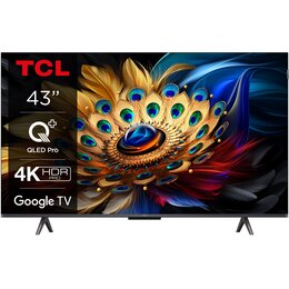 Telewizor TCL 43C69B 43" QLED 4K Google TV HDMI 2.1 Dolby Vision Dolby Atmos