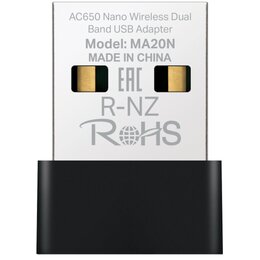 Karta sieciowa MERCUSYS MA20N USB-A, Zewnętrzna, 2.4 / 5 GHz