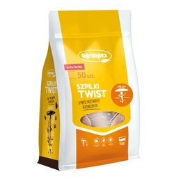 Szpilki AGRIMPEX Twist Czarny (50 szt.)