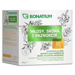 Herbata BONATIUM Włosy skóra i paznokcie Fix (20 sztuk)