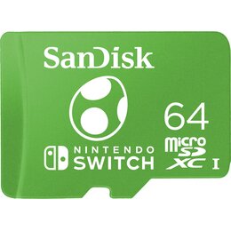 Karta pamięci SANDISK MicroSDXC 64GB do Nintendo Switch Yoshi Edition
