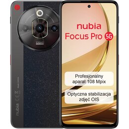 Smartfon NUBIA Focus Pro 5G 8/256GB 6.72" 120Hz Czarny