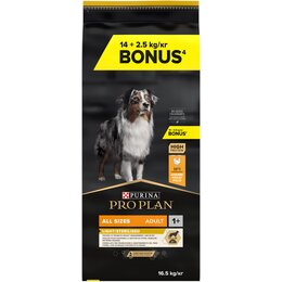 Karma dla psa PURINA Pro Plan Kurczak 14 kg + 2,5 kg GRATIS