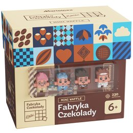 Klocki elastyczne MARIOINEX Mini Waffle Wedel Fabryka Czekolady 906354