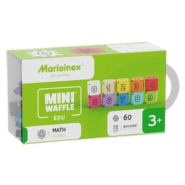 Klocki elastyczne MARIOINEX Mini Waffle EDU Kostki Matematyczne 906408