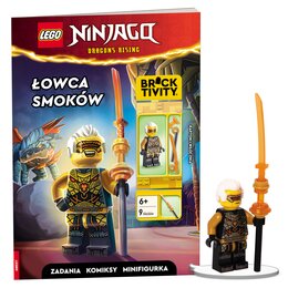 Książka LEGO Ninjago Łowca smoków LNC-6733 (okładka miękka)