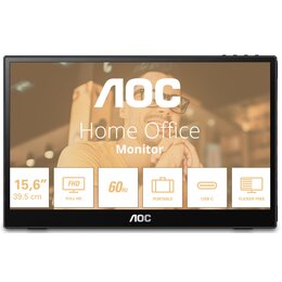 Monitor AOC 16T3EA 15.6" 1920x1080px IPS 60Hz 4 ms [GTG]