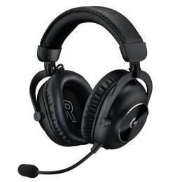 Słuchawki LOGITECH PRO X 2 Bezprzewodowe, Nauszne, Dźwięk przestrzenny Czarny + Stojak