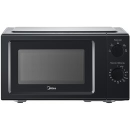 Kuchenka mikrofalowa MIDEA MD-MP012MK-BK 700W średnica 24.5 cm pojemność 19L Technologia inwerterowa innowave  Czarny