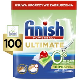 Kapsułki do zmywarki FINISH Ultimate 0% - 100 szt.