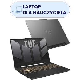Laptop ASUS TUF Gaming F15 FX507ZI4-I7161W 15.6" IPS 144Hz i7-12700H 16GB RAM 1TB SSD GeForce RTX4070 DLSS 3 Windows 11 Home