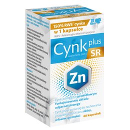 Cynk WEGAFARM Plus SR (60 kapsułek)
