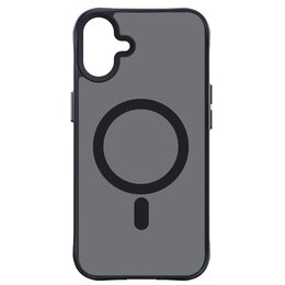 Etui 3MK Smoke Guardx MagCase do Apple iPhone 16 Plus Czarny transparentny