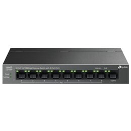 Switch TP-LINK LS109P Fast Ethernet, 9 portów, Funkcja PoE