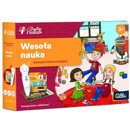 Książka Czytaj z Albikiem Wesoła Nauka + Pióro Zuzana Pospisilova (twarda okładka)