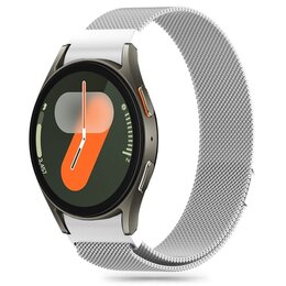 Pasek TECH-PROTECT MilaneseBand do Samsung Galaxy Watch 4/5/5 Pro/6/FE Srebrny