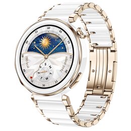 Smartwatch HUAWEI Watch GT 5 Pro Elegant 42mm Biało-złoty