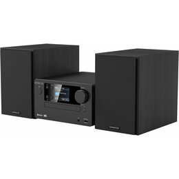 Wieża KENWOOD M-725DAB Czarna, Odtw.CD/-R/-RW, BT, Tuner FM/DAB+, Korektor dźwięku, kolorowy wyświetlacz TFT