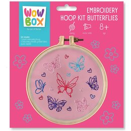Zestaw kreatywny WOW BOX Haftowanie Motylki WOW0920
