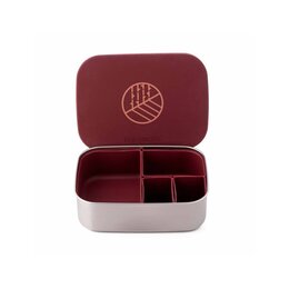 Lunchbox ECO RASCALS Bento Bordowy