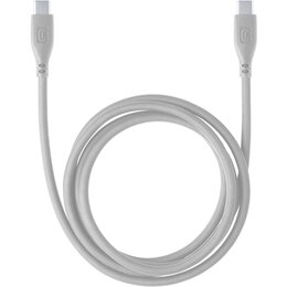 Kabel USB-C - USB-C CELLULARLINE Soft Max 1.2 m Szary