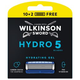 Wkłady do golarki WILKINSON Hydro 5 12 szt.